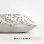 Bluewater BW11 Ivory Chenille Decorative Pillow