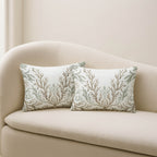 Bluewater BW11 Ivory Chenille Decorative Pillow