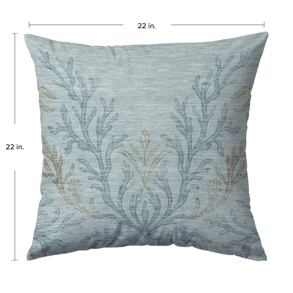 Bluewater BW11 Seafoam Chenille Decorative Pillow