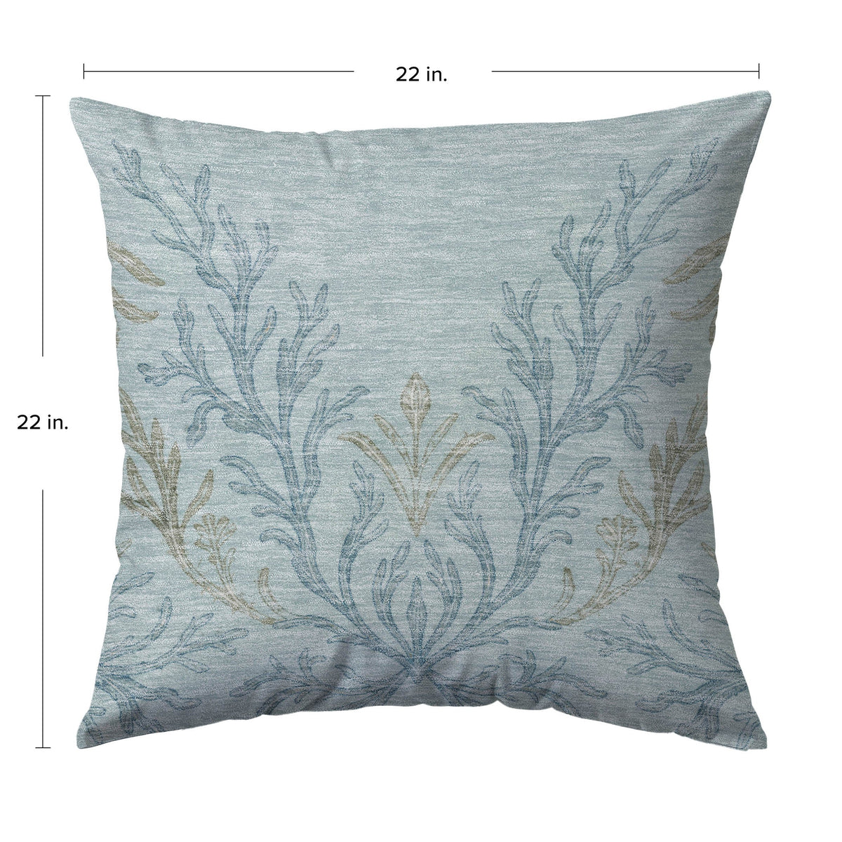 Bluewater BW11 Seafoam Chenille Decorative Pillow