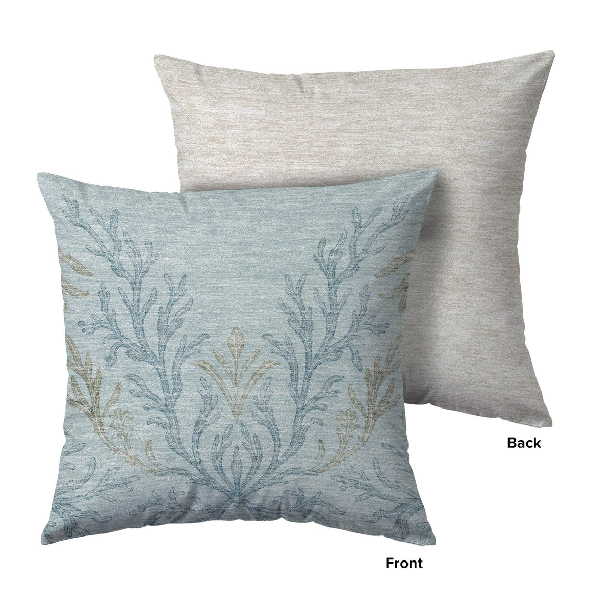 Bluewater BW11 Seafoam Chenille Decorative Pillow