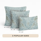 Bluewater BW11 Seafoam Chenille Decorative Pillow