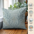 Bluewater BW11 Seafoam Chenille Decorative Pillow