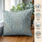 Bluewater BW11 Seafoam Chenille Decorative Pillow