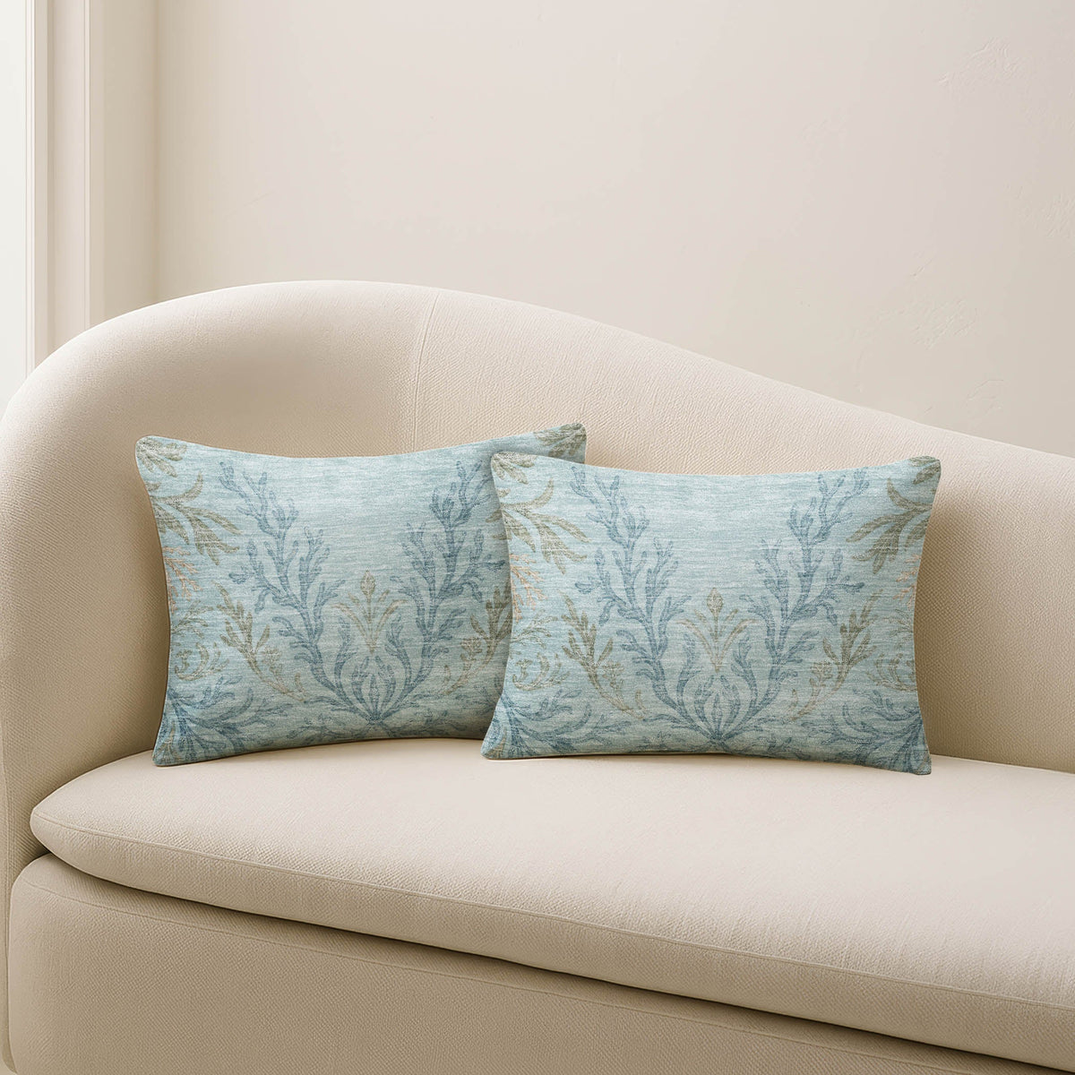 Bluewater BW11 Seafoam Chenille Decorative Pillow
