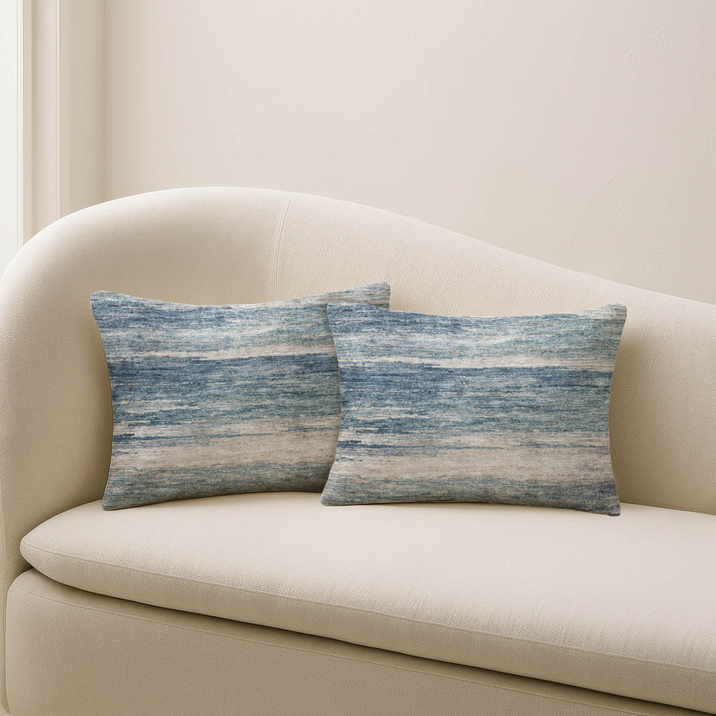 Bluewater BW12 Indigo Chenille Decorative Pillow