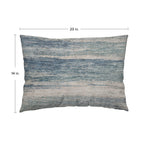Bluewater BW12 Indigo Chenille Decorative Pillow