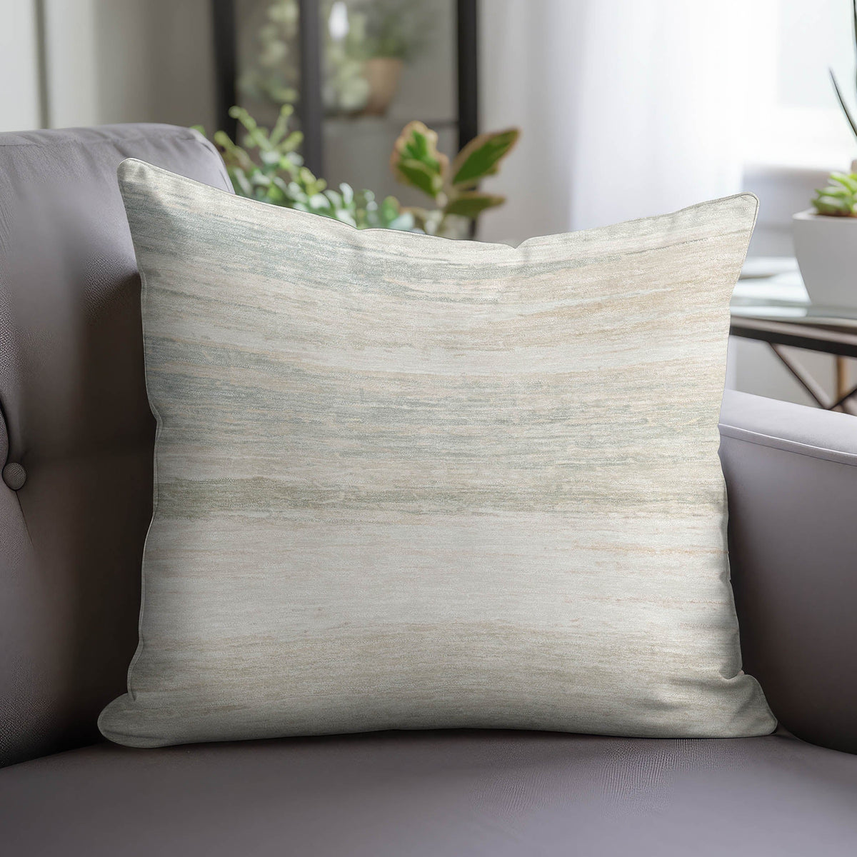 Bluewater BW12 Ivory Chenille Decorative Pillow