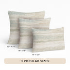 Bluewater BW12 Ivory Chenille Decorative Pillow