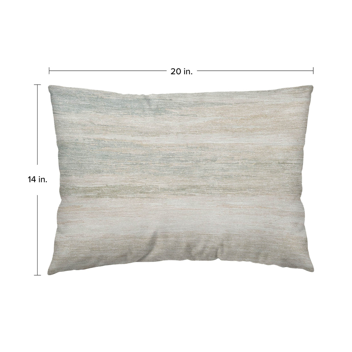 Bluewater BW12 Ivory Chenille Decorative Pillow