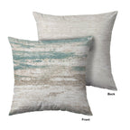 Bluewater BW12 Teal Chenille Decorative Pillow