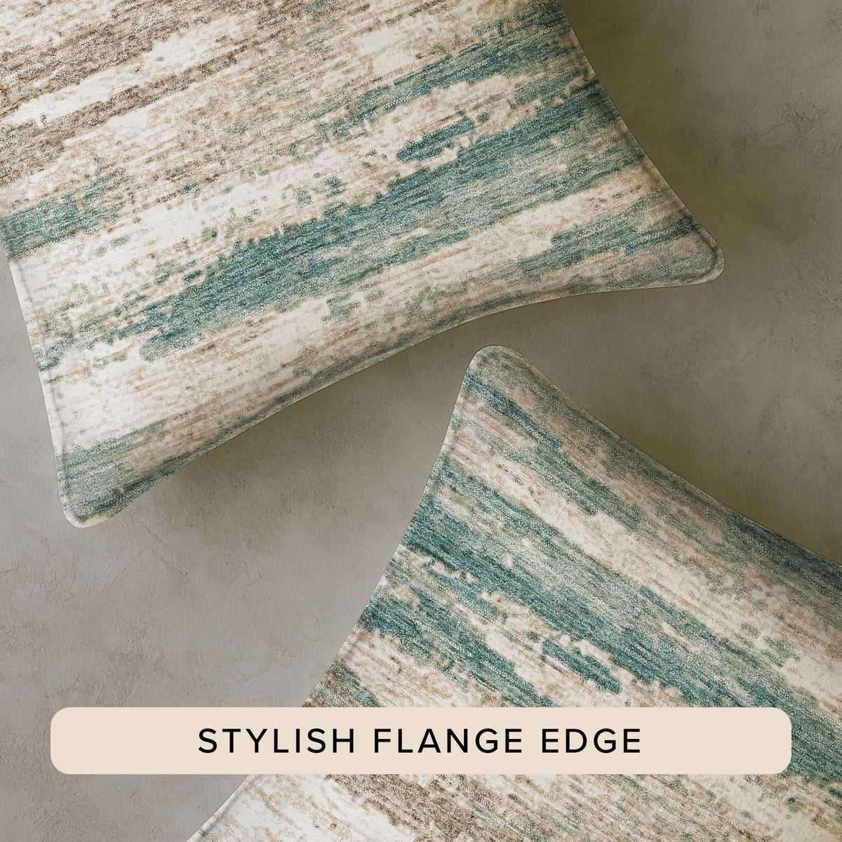 Bluewater BW12 Teal Chenille Decorative Pillow