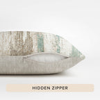Bluewater BW12 Teal Chenille Decorative Pillow