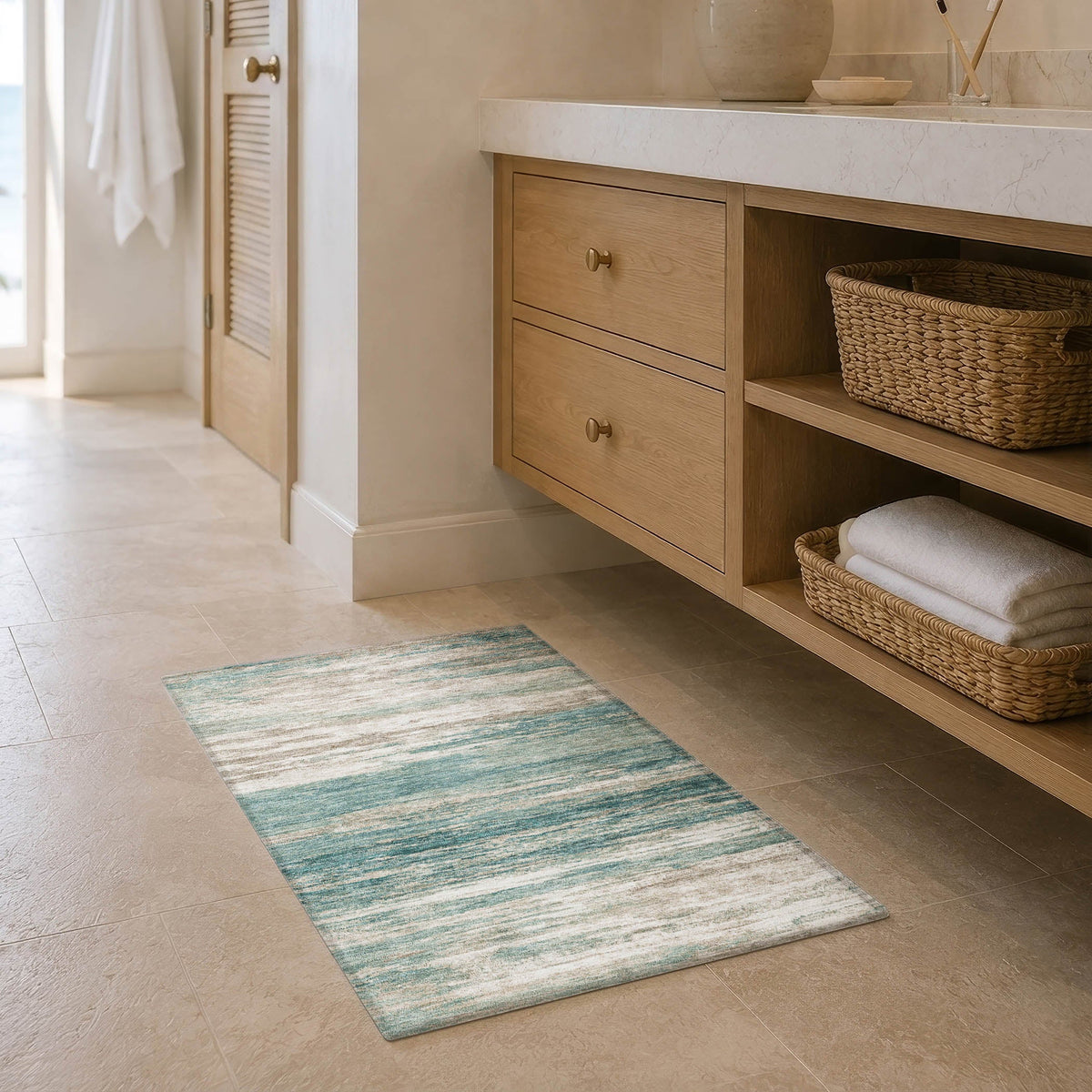 Bluewater BW12 Teal Rug