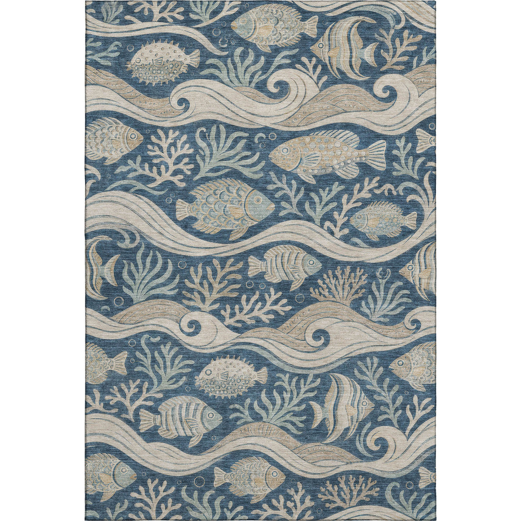Bluewater BW13 Blue Rug