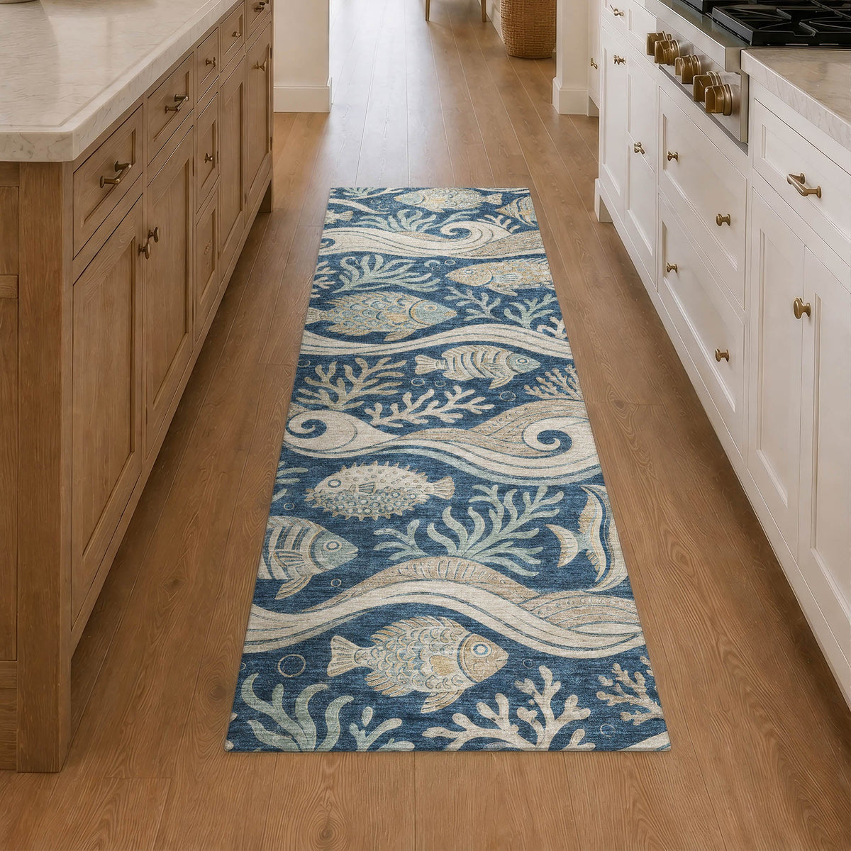 Bluewater BW13 Blue Rug