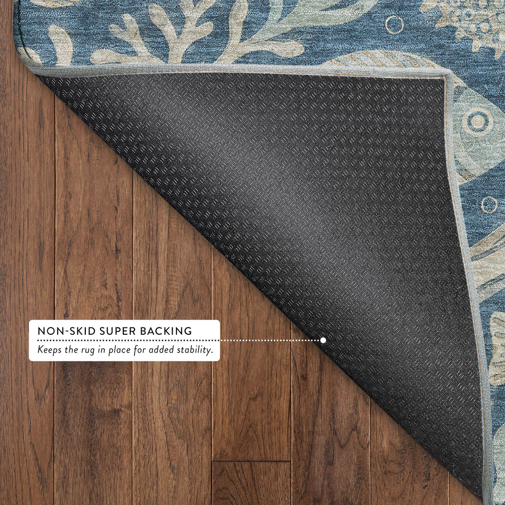 Bluewater BW13 Blue Rug