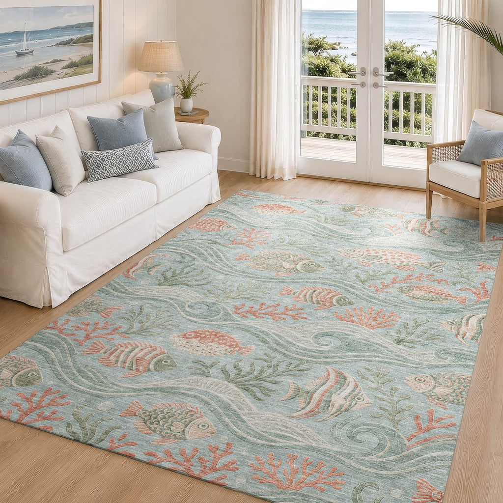 Bluewater BW13 Seafoam Rug