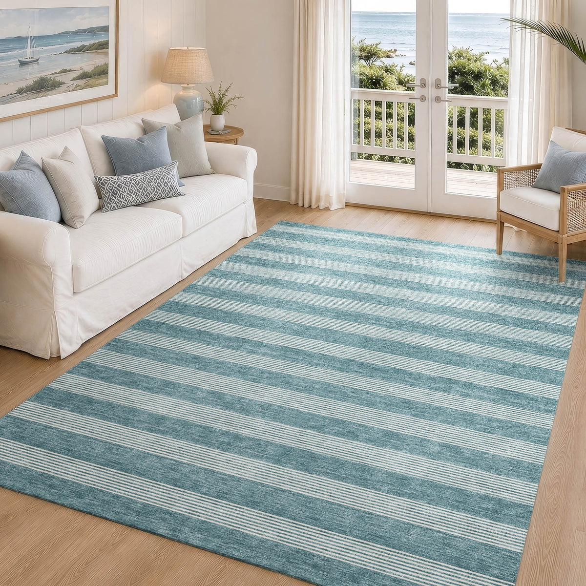 Bluewater BW15 Teal Rug