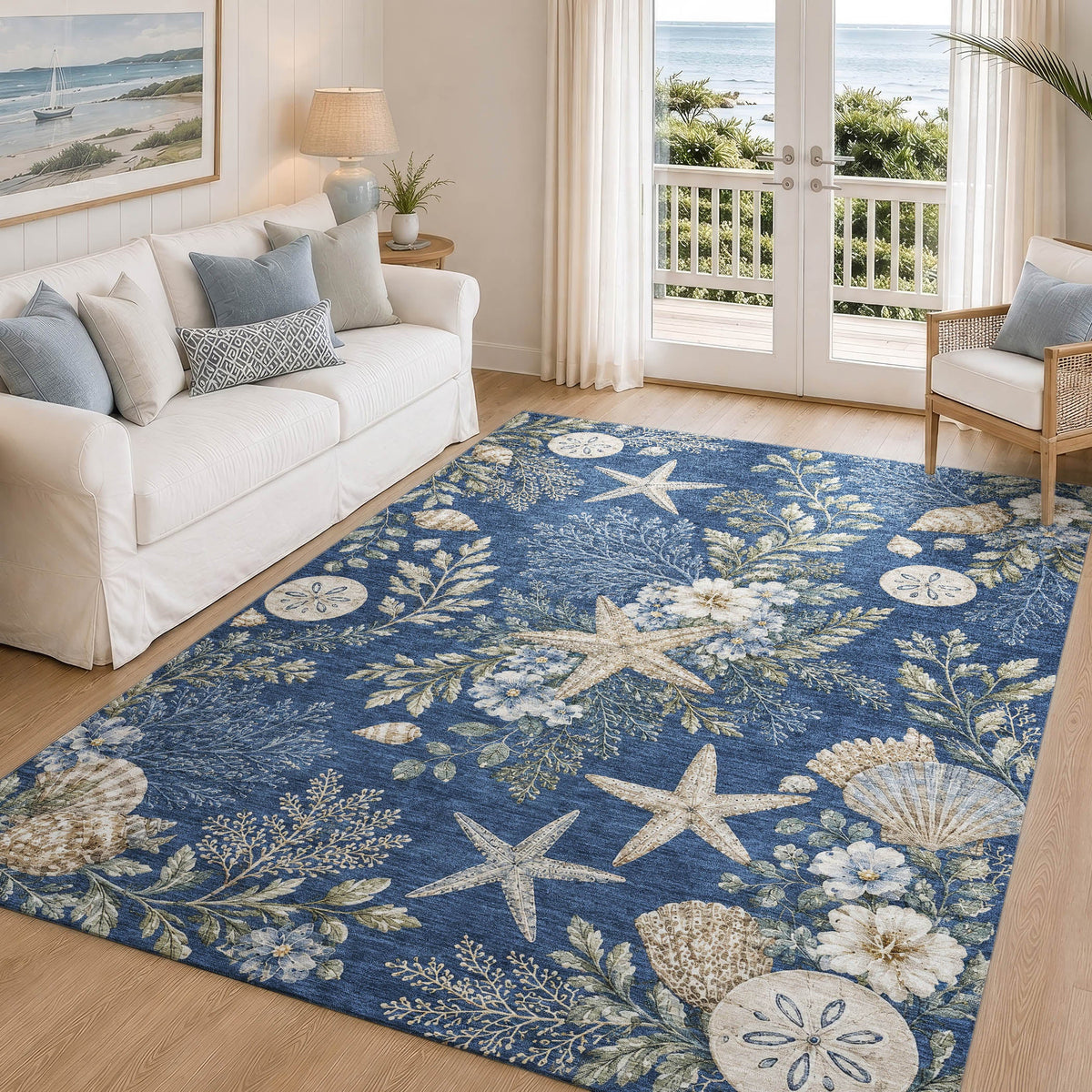 Bluewater BW1 Blue Rug