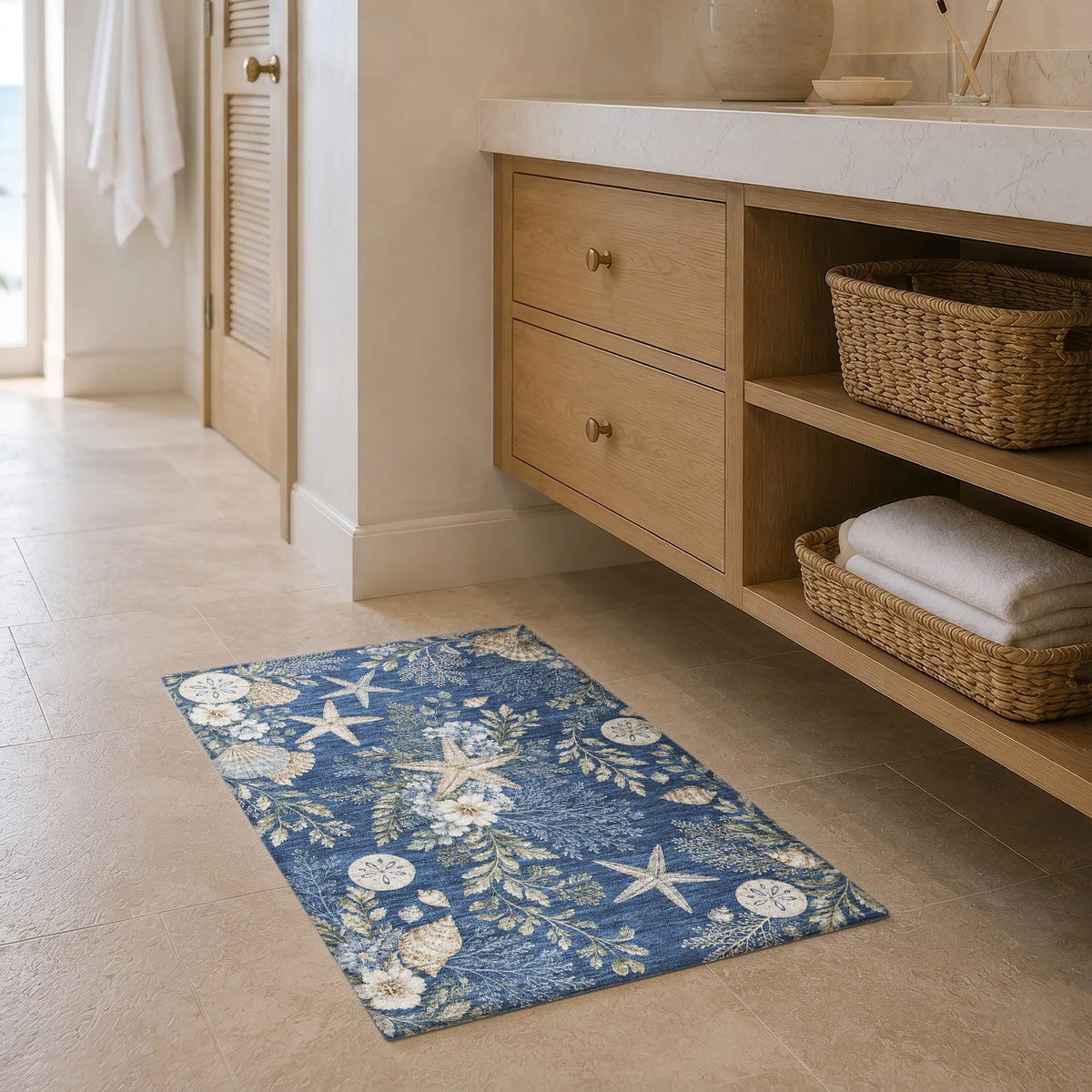 Bluewater BW1 Blue Rug