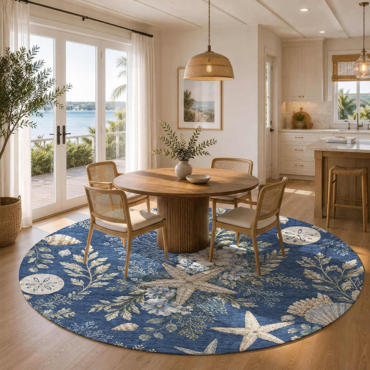 Bluewater BW1 Blue Rug