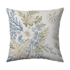 Bluewater BW1 Ivory Chenille Decorative Pillow