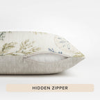 Bluewater BW1 Ivory Chenille Decorative Pillow