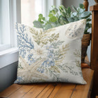 Bluewater BW1 Ivory Chenille Decorative Pillow