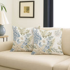 Bluewater BW1 Ivory Chenille Decorative Pillow