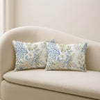 Bluewater BW1 Ivory Chenille Decorative Pillow