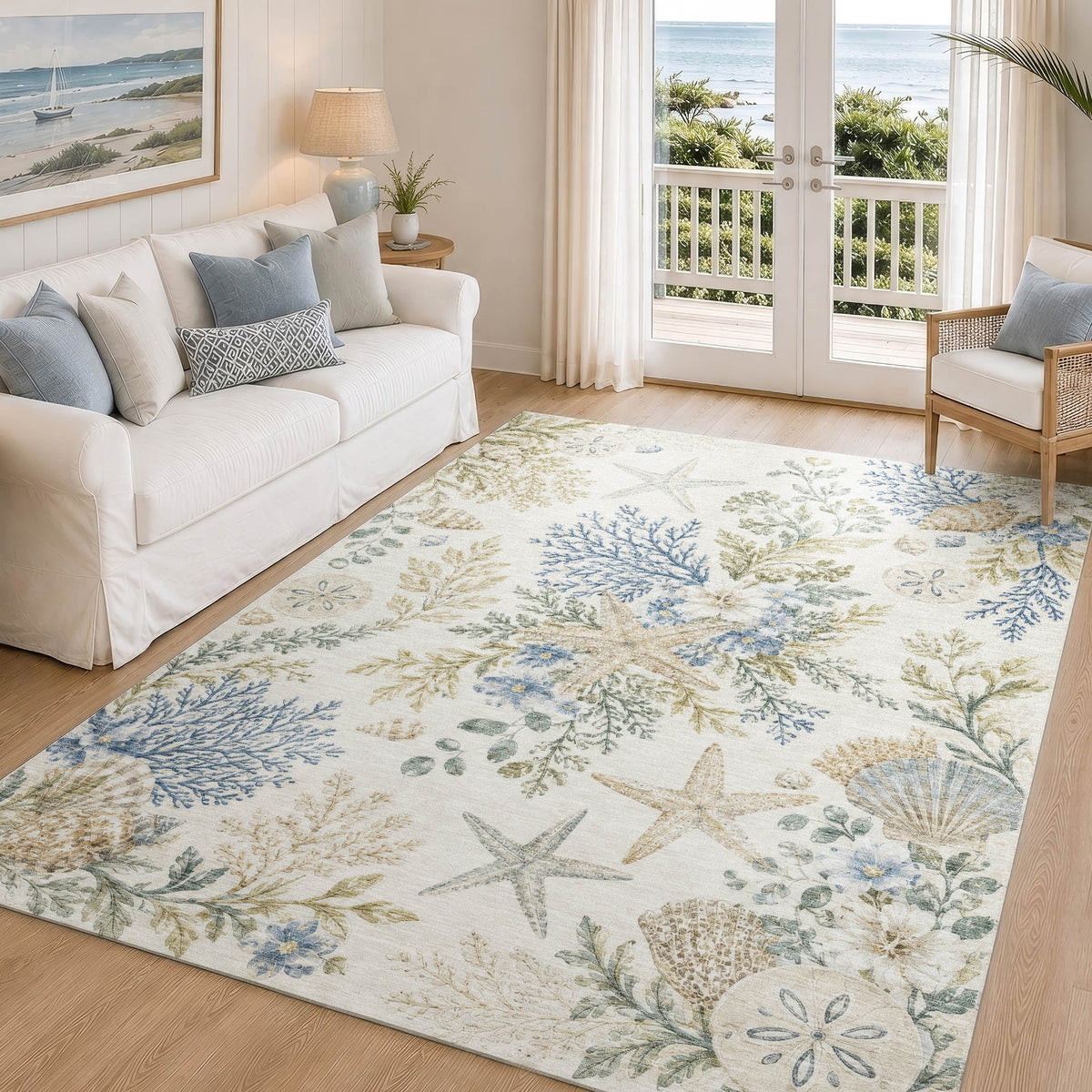 Bluewater BW1 Ivory Rug