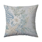 Bluewater BW1 Silver Chenille Decorative Pillow