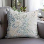 Bluewater BW1 Silver Chenille Decorative Pillow