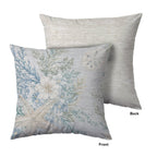 Bluewater BW1 Silver Chenille Decorative Pillow