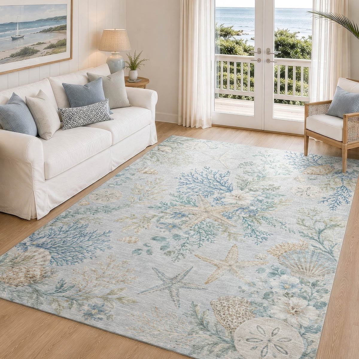 Bluewater BW1 Silver Rug