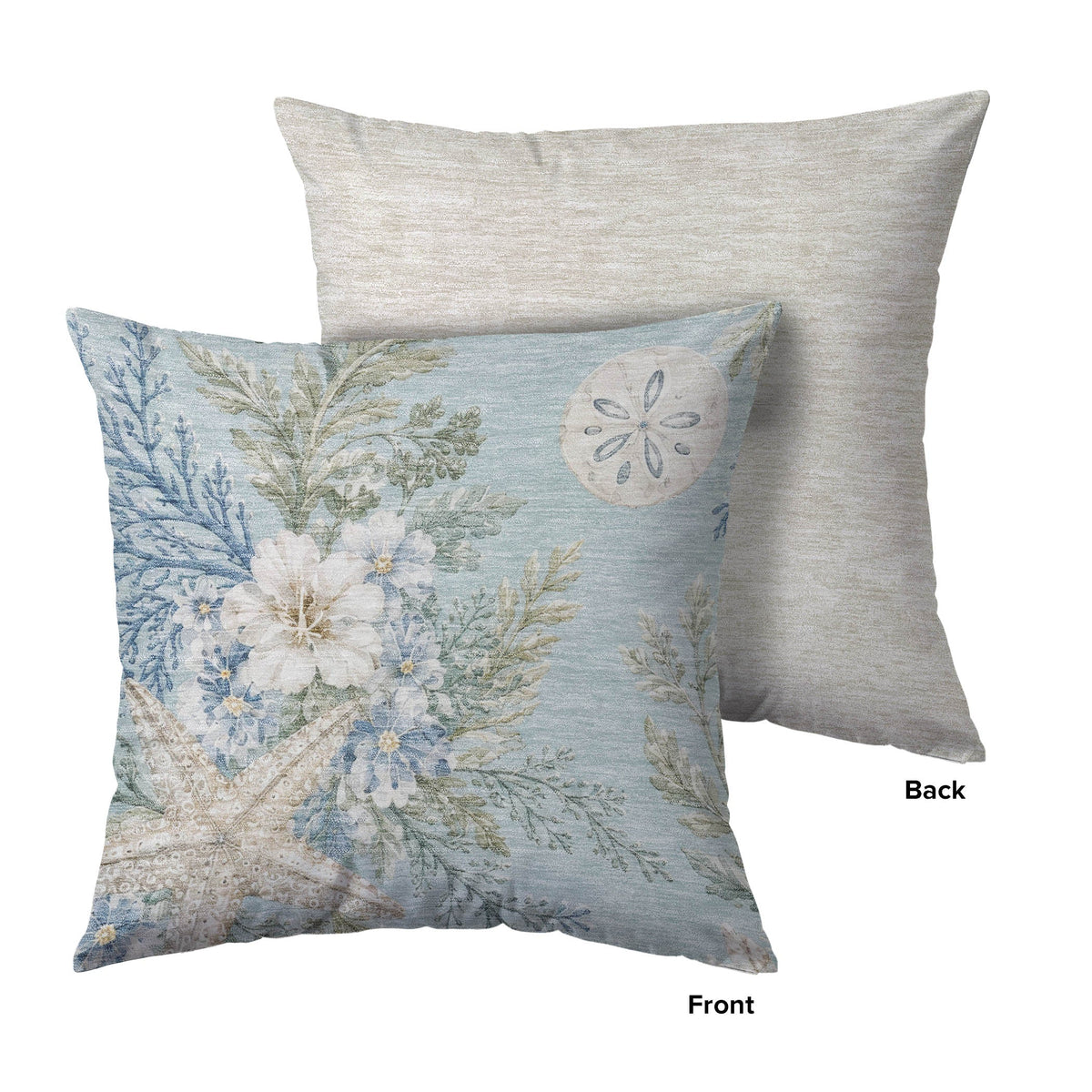 Bluewater BW1 Sky Chenille Decorative Pillow