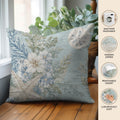 Bluewater BW1 Sky Chenille Decorative Pillow
