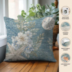 Bluewater BW1 Teal Chenille Decorative Pillow