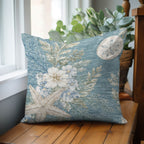 Bluewater BW1 Teal Chenille Decorative Pillow