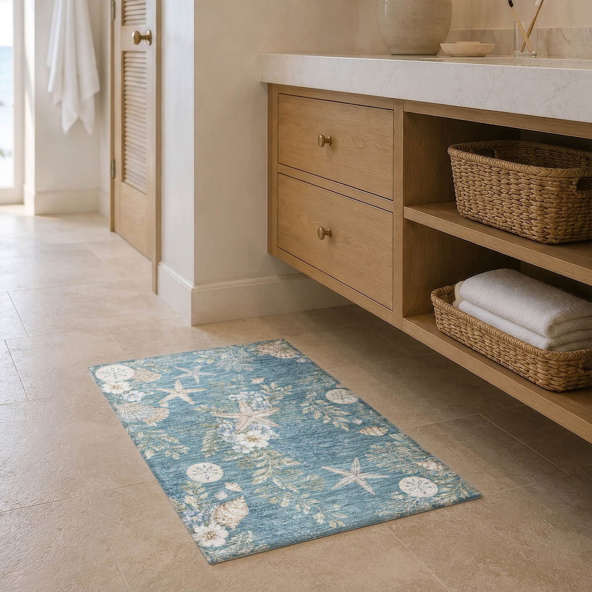 Bluewater BW1 Teal Rug