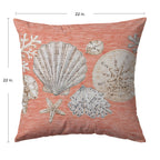 Bluewater BW2 Coral Chenille Decorative Pillow