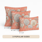 Bluewater BW2 Coral Chenille Decorative Pillow