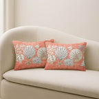 Bluewater BW2 Coral Chenille Decorative Pillow