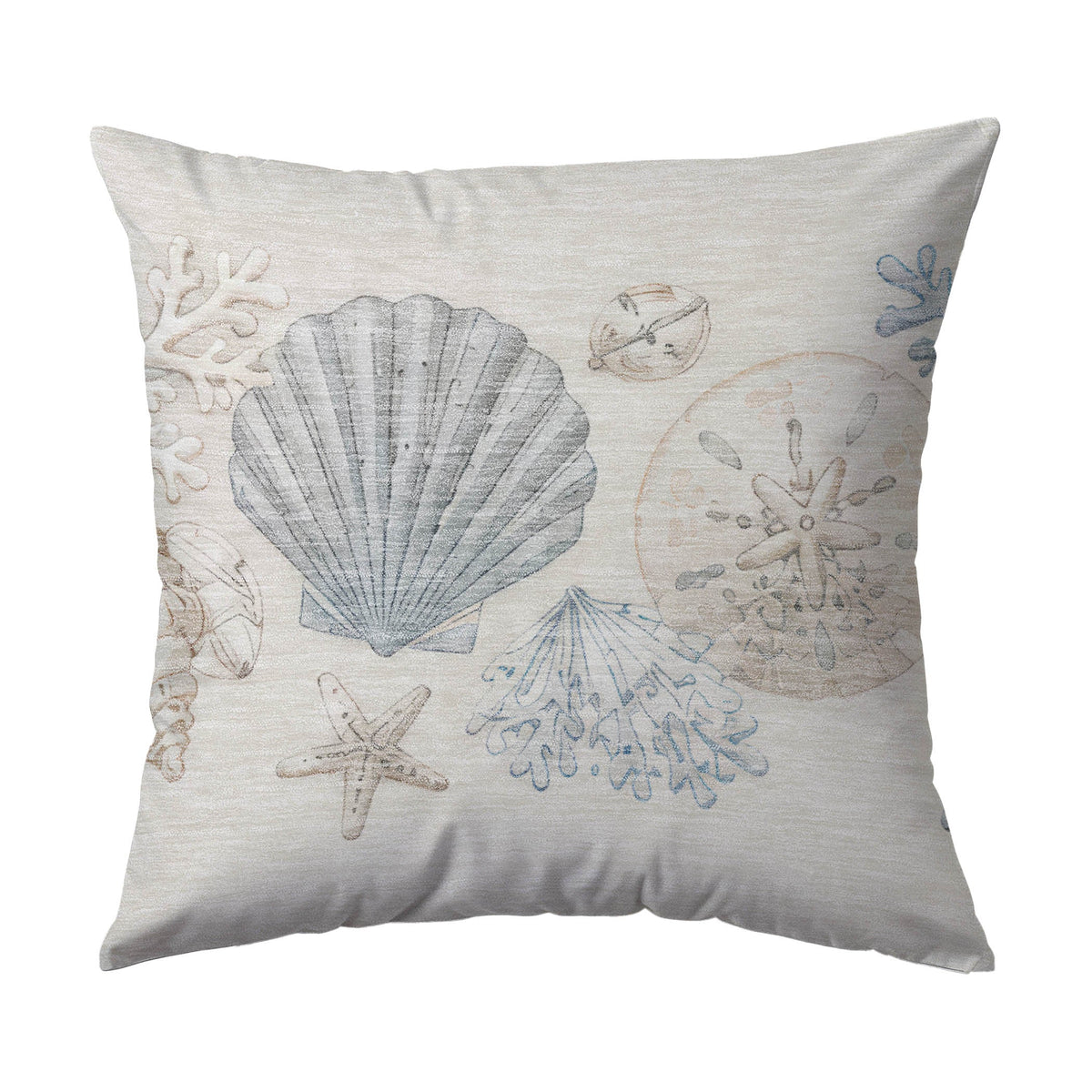 Bluewater BW2 Ivory Chenille Decorative Pillow