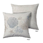 Bluewater BW2 Ivory Chenille Decorative Pillow