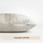 Bluewater BW2 Ivory Chenille Decorative Pillow