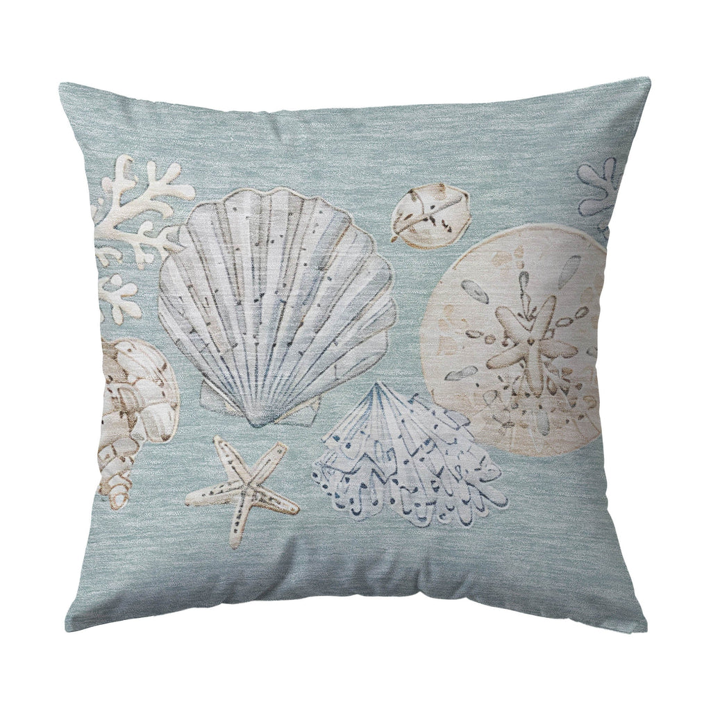 Bluewater BW2 Seafoam Chenille Decorative Pillow