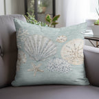 Bluewater BW2 Seafoam Chenille Decorative Pillow