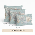 Bluewater BW2 Seafoam Chenille Decorative Pillow
